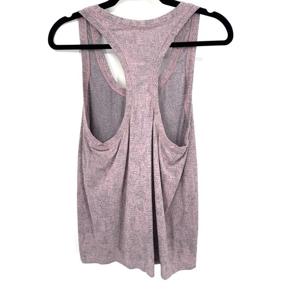 ATHLETA Purple Gray Momentum Seamless Racerback Workout Tank Top Size XL - Picture 4 of 6